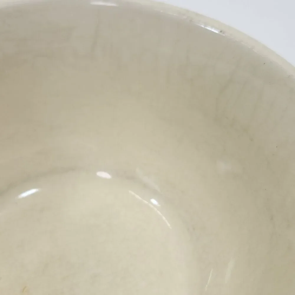 McCoy Oven Ware Pink Blue Nesting Mixing Bowls Set 8 & 10 Vintage Stoneware USA